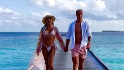 VIDEO / Pinamonti, vacanze hot alle Maldive con la fidanzata Dasha