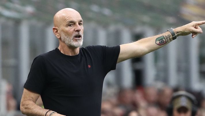 Stefano Pioli AC Milan Milan-Genoa 3-3 Serie A 2023-2024