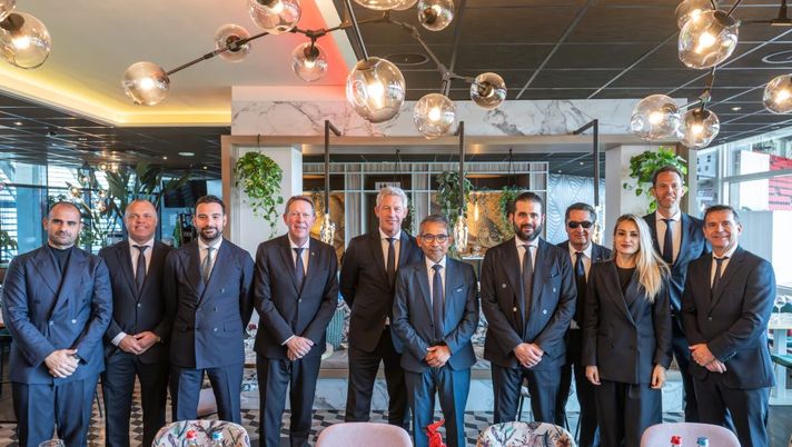 Psv-Napoli, pranzo UEFA prima del match di stasera: presente Edo De Laurentiis – FOTO - immagine 1