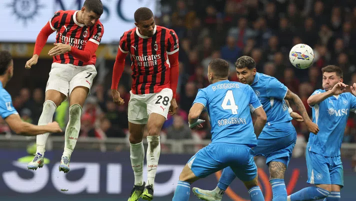 Alvaro Morata Milan-Napoli 0-2 Serie A News 2024-25