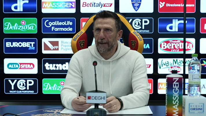 Di Francesco: “Inter quasi imbattibile. Cosa dobbiamo fare. Potremmo essere favoriti dal…” Di Francesco: “Inter quasi imbattibile. Cosa dobbiamo fare. Potremmo essere favoriti dal…” - immagine 1