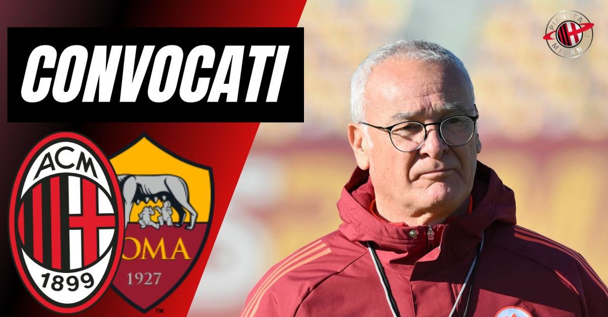 Milan Roma, i convocati di Ranieri: assenza pesante, c’è un ‘esordio’