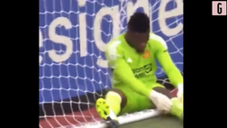 Onana che brutto errore! Prende gol da centrocampo | VIDEO