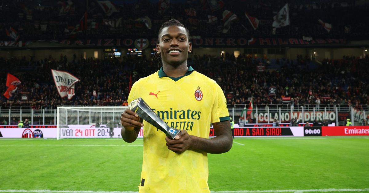 ricci leao non sa quanto 232 forte ora 232 concentrato al 100 sul milan e sul fare bene