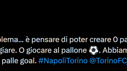 Napoli – Torino 2-1, le reazioni social: “Come si vince senza creare palle gol?”