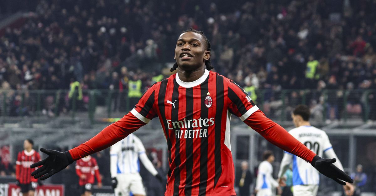 Milan Sassuolo, Leao: “Stasera abbiamo fatto vedere ciò che vogliamo fare”