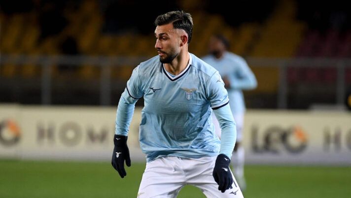 LECCE, ITALY - DECEMBER 22: Valentin Castellanos of SS Lazio in action during the Serie match between Lecce and Lazio at Stadio Via del Mare on December 22, 2024 in Lecce, Italy. (Photo by Marco Rosi - SS Lazio/Getty Images) Lazio, dal ruolo di Gila a Castellanos, Dia e Noslin: le ultime di formazione per il Braga - immagine 1