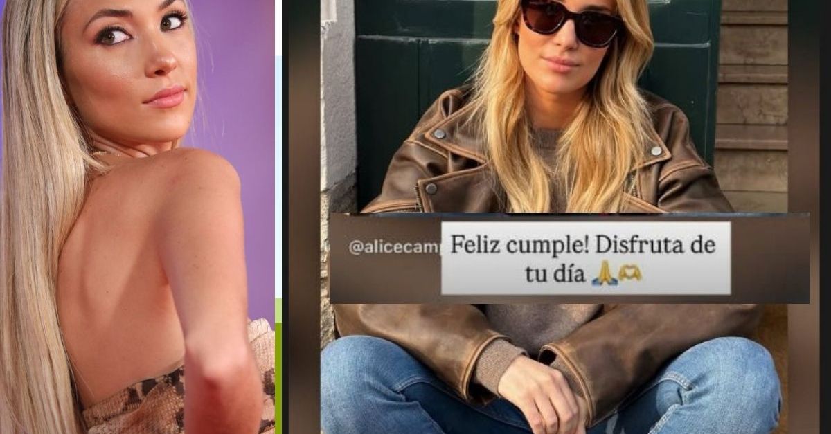 Alice Campello compie gli anni. Gesto inatteso di Morata