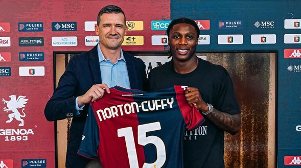 Fonte: sito ufficiale Genoa Norton-Cuffy nel mirino dell’Inter? Moretto: “Ecco la situazione. E mi dicono che…”- immagine 3
