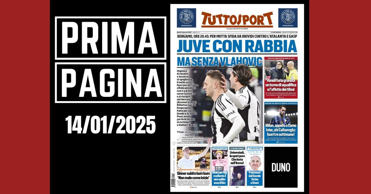 Prima pagina Tuttosport: “Milan, appello a Como”