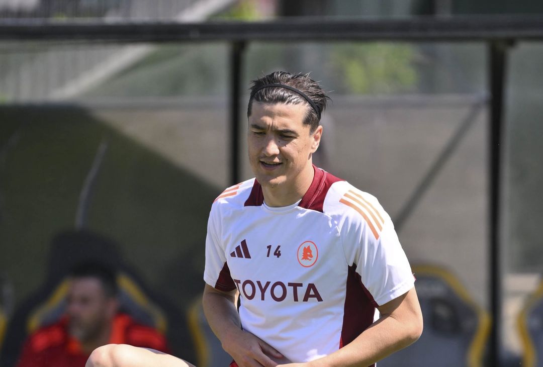 Trigoria, la seduta di allenamento a due giorni dalla Fiorentina – FOTO GALLERY - immagine 24