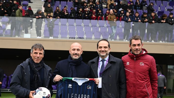Zola al Viola Park con la rappresentativa Serie C:” Ringraziamo la Fiorentina” - immagine 1