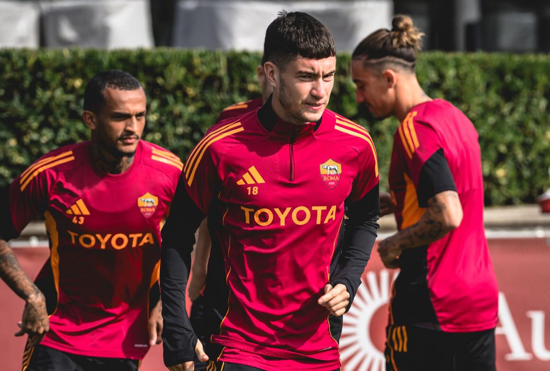 Trigoria, l’allenamento a due giorni da Roma-Inter – FOTO GALLERY - immagine 30