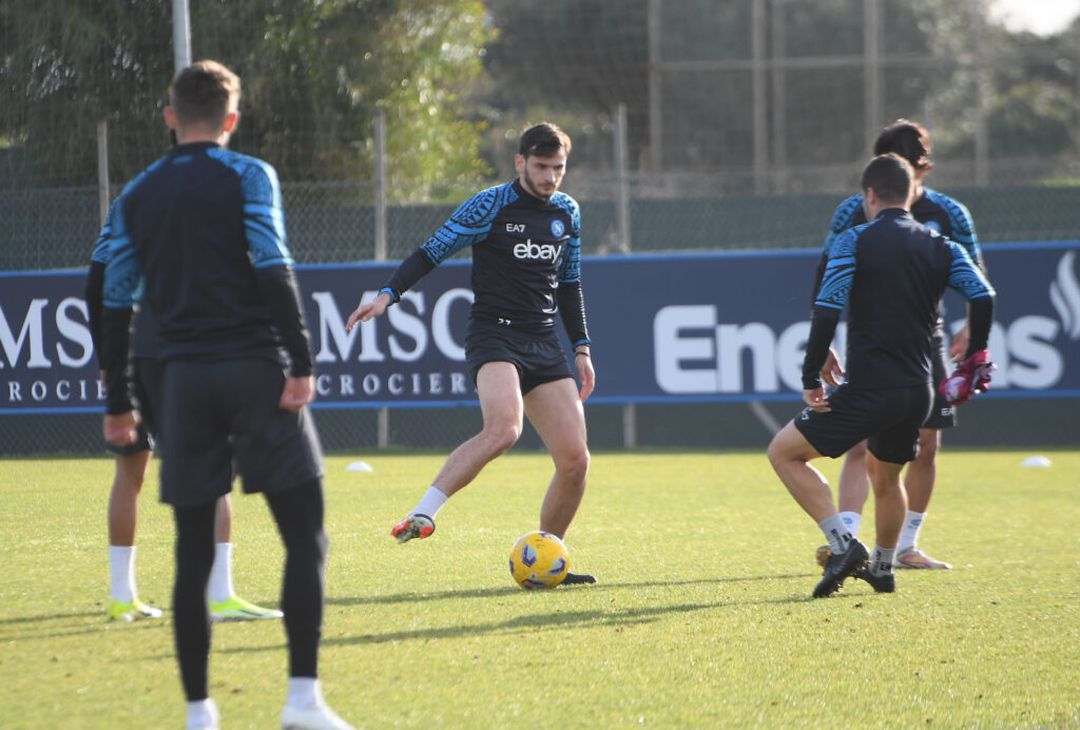 GALLERY Milan-Napoli, gli azzurri tornano ad allenarsi agli ordini di mister Mazzarri - immagine 4