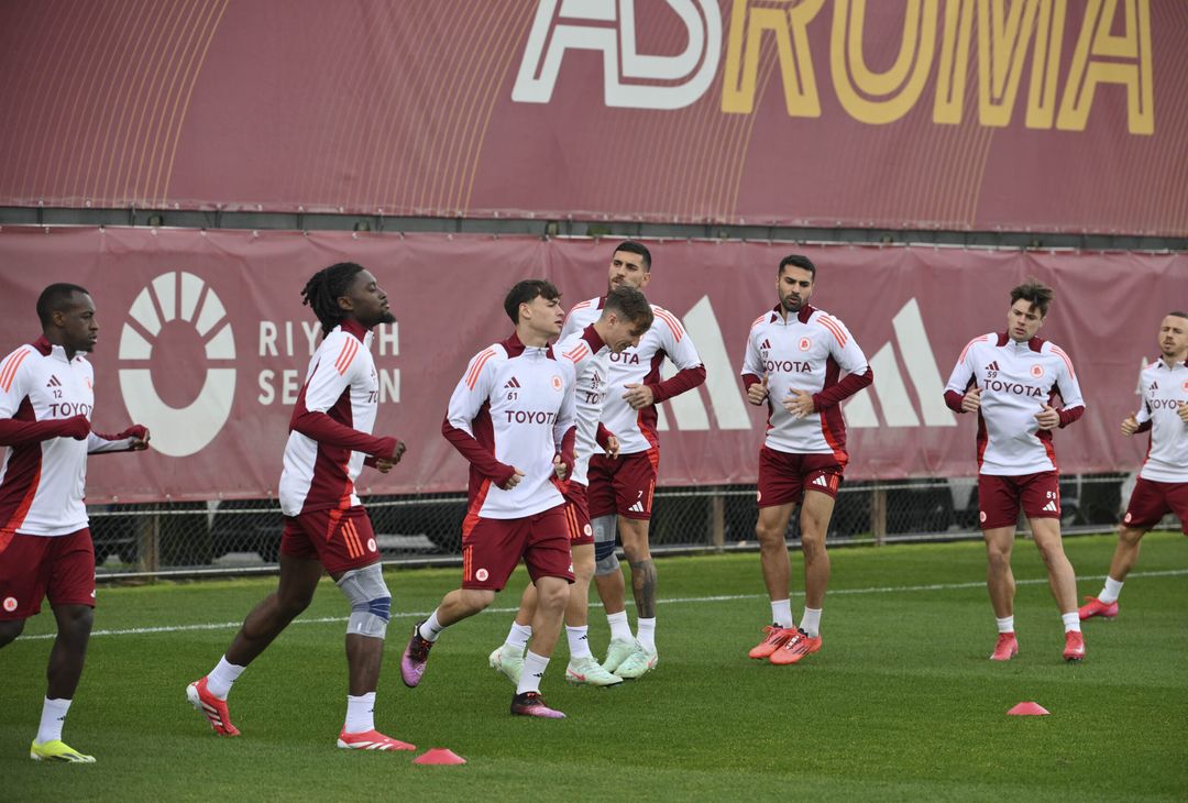 Trigoria, l’allenamento a due giorni dall’Az Alkmaar – FOTO GALLERY - immagine 4