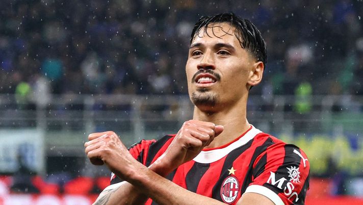 esultanza gol Tijjani Reijnders AC Milan derby Inter-Milan 0-3 Coppa Italia 2024-2025