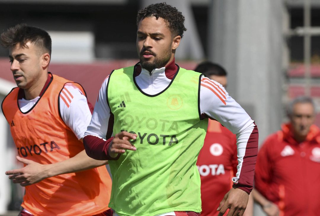 Trigoria, allenamento mattutino a due giorni da Roma-Juventus – FOTO GALLERY - immagine 14