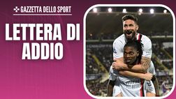 Milan, Leao lettera di addio per Giroud: “Mi hai aiutato ad essere…”