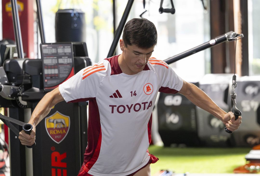 Roma, lavoro in palestra dopo la trasferta di Londra – FOTO GALLERY - immagine 16