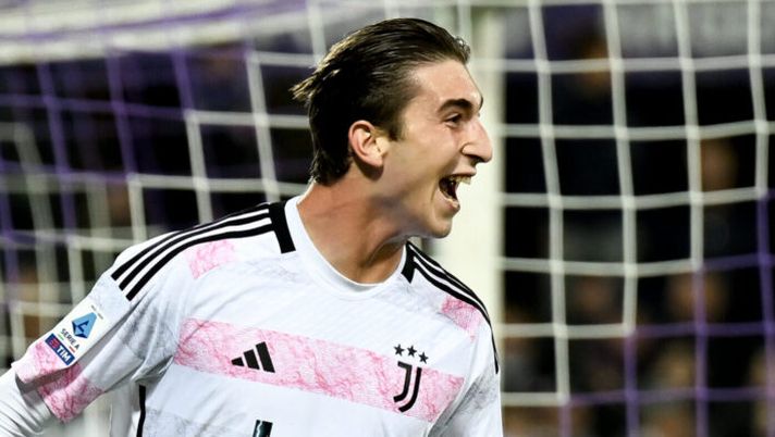 FLORENCE, ITALY - NOVEMBER 5: Fabio Miretti of Juventus celebrates 0-1 goal during the Serie A TIM match between ACF Fiorentina and Juventus at Stadio Artemio Franchi on November 5, 2023 in Florence, Italy. (Photo by Daniele Badolato - Juventus FC/Juventus FC via Getty Images) Juve, possibile prestito per Miretti: ecco un’opzione dalla Serie A - immagine 1