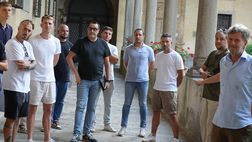 Padova, la benedizione del Santo prima della partenza per il ritiro