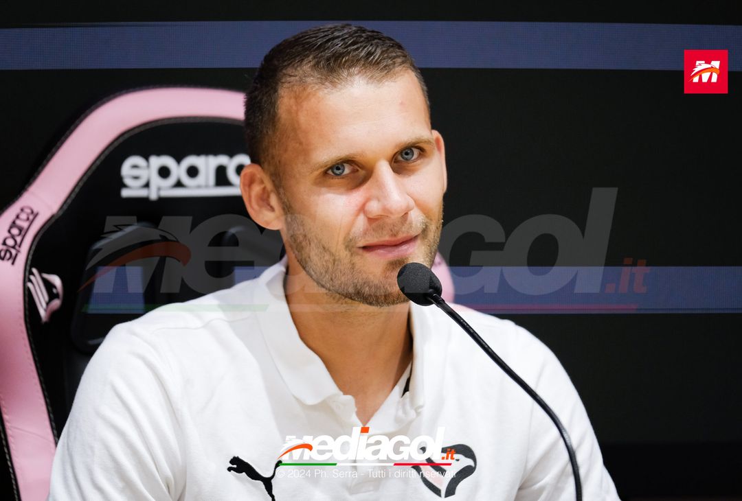 FOTO PALERMO, la presentazione di Alexis Blin in conferenza stampa (Gallery) - immagine 6