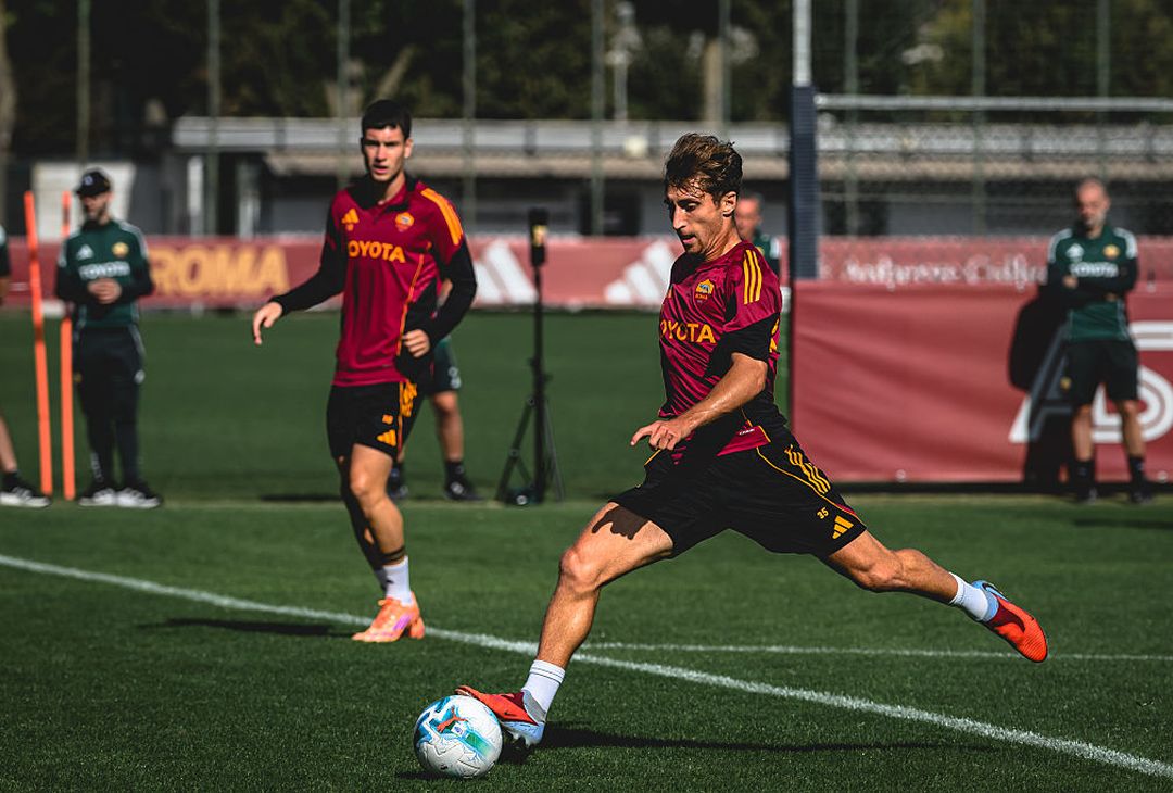 Trigoria, l’allenamento mattutino dei giallorossi – FOTO GALLERY - immagine 14