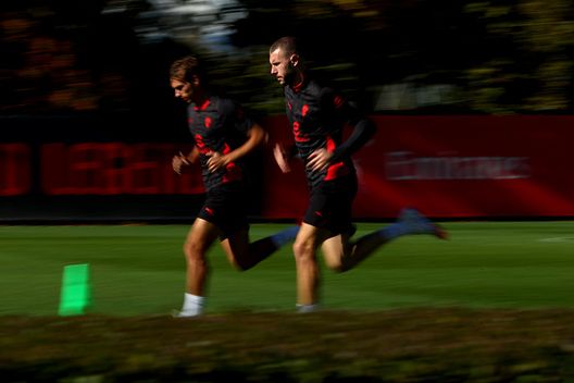 Strahinja Pavlovic oggi a Milanello (Photo by Giuseppe Cottini/AC Milan via Getty Images)  loftus-cheek-sul-campo-oggi-a-milanello-tutte-le-foto
