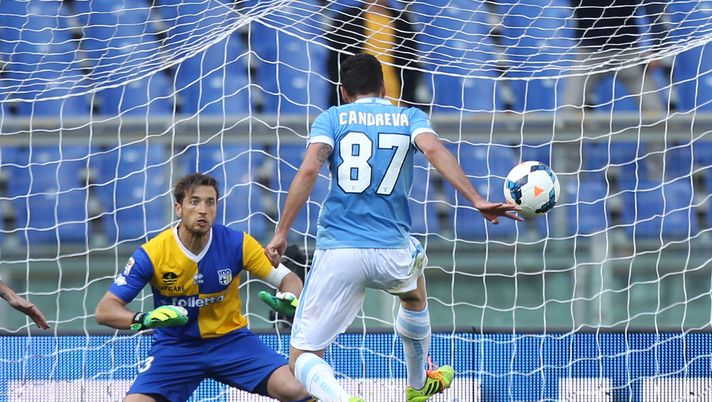 Lazio-Parma, Candreva