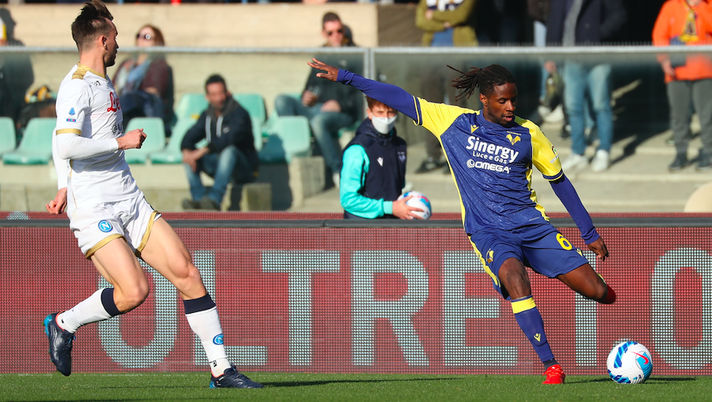Getty Images  Pagelle Verona-Napoli, Tameze tuttofare, Ceccherini sbaglia, attacco bloccato - immagine 1