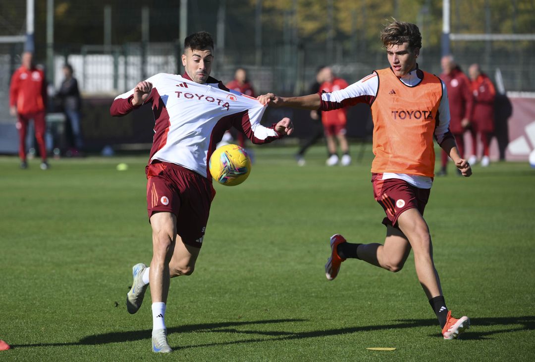 Trigoria, terzo allenamento di Ranieri sotto gli occhi di Tommasi – FOTO GALLERY - immagine 4