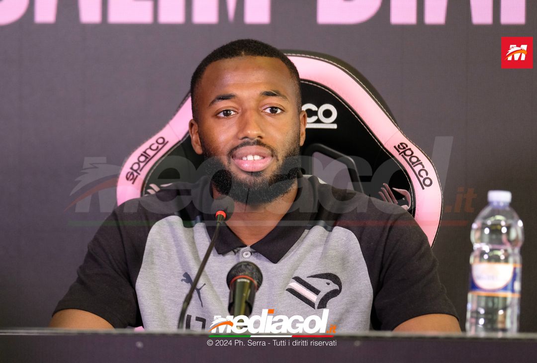 FOTO PALERMO, Salim Diakité presentato in conferenza stampa (GALLERY) - immagine 14