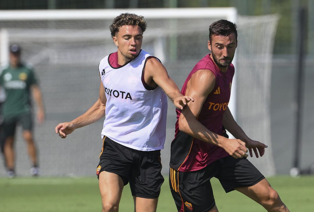 Trigoria, la seduta mattutina a quattro giorni dal Bologna – FOTO GALLERY - immagine 17