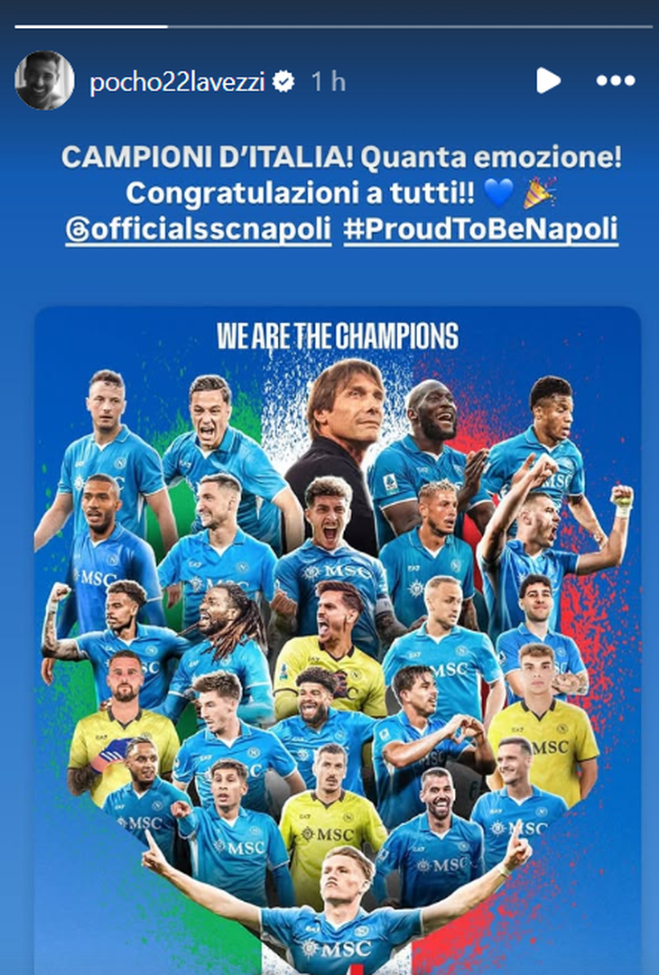 GALLERY Chi ama non dimentica: la gioia degli ex azzurri per i campioni d’Italia - immagine 6