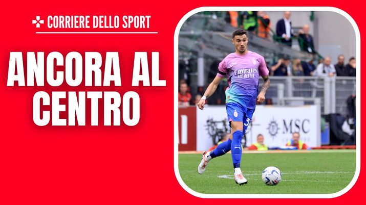 Rade Krunic AC Milan Milan-Verona 1-0 Serie A 2023-2024