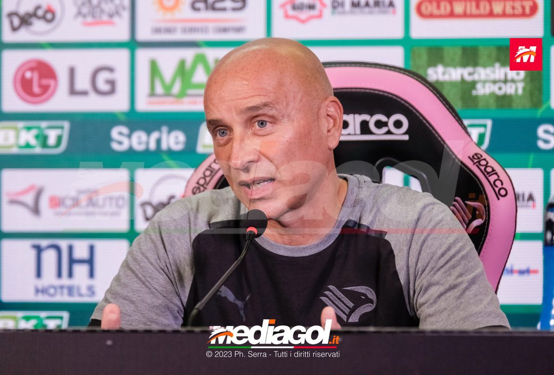 FOTO PALERMO, verso il Catanzaro: mister Corini in conferenza stampa (GALLERY) - immagine 6
