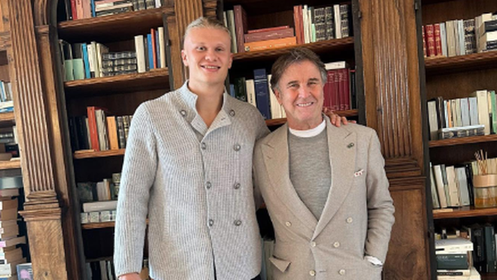 Guarda chi c’è, Haaland ospite da Brunello Cucinelli: ecco la foto social - immagine 1