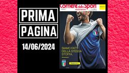 Prima pagina Corriere dello Sport: “Europei 2024, forza Azzurri”