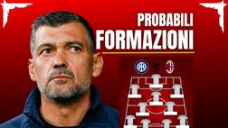 Derby Inter-Milan, le probabili formazioni: difesa a tre e una novità
