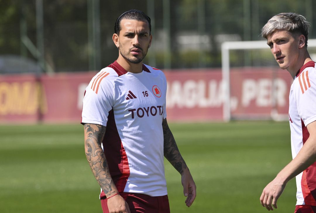 Trigoria, la seduta di allenamento a due giorni dalla Fiorentina – FOTO GALLERY- immagine 1
