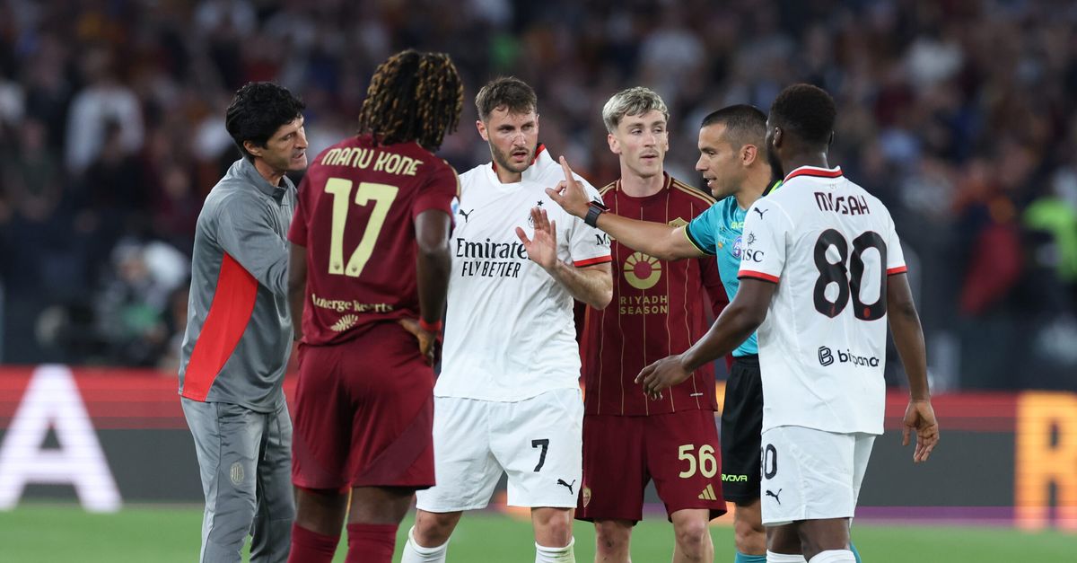 Roma Milan, Marelli: “L’espulsione di Gimenez come l’episodio Beukema Gabbia” Roma Milan, Marelli: “L’espulsione di Gimenez come l’episodio Beukema Gabbia”