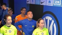 Terna arbitrale tutta al femminile, Lautaro si complimenta: “Siete le prime? Brave”