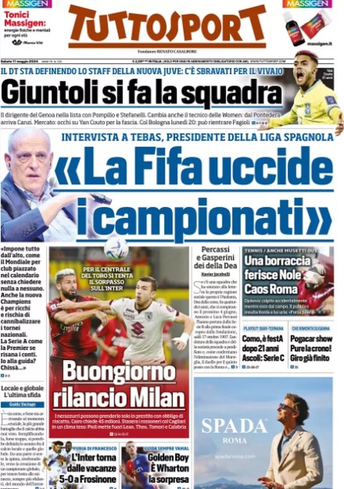 EDICOLA TS – L’Inter torna dalle vacanze: 5-0 a Frosinone - immagine 1