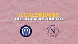 La corsa scudetto passa per Bologna: il calendario a confronto di Inter e Napoli