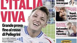 PRIMA PAGINA CORRIERE DELLO SPORT OGGI: “La manita di Conte”