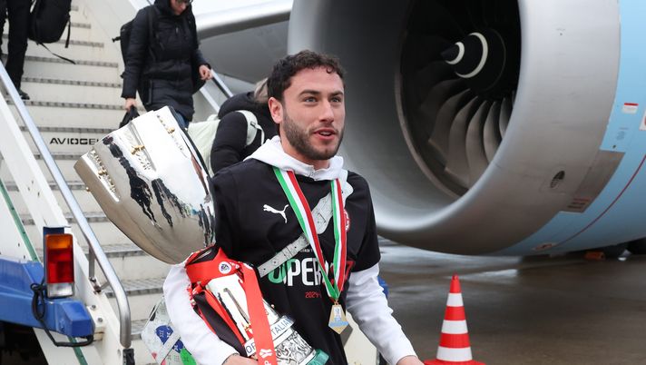 Davide Calabria AC Milan derby Inter-Milan 2-3 Supercoppa Italiana