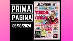Prima pagina Gazzetta dello Sport: “Theo, il grande gelo sul rinnovo”