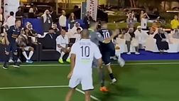 VIDEO – Dubai, l’assist magico di Totti per Di Biagio nel torneo tra leggende