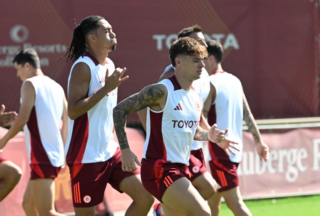 Roma, ripresa in vista dell’Empoli: presente Dybala – FOTO GALLERY - immagine 24