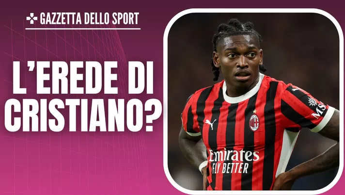 Rafael Leao AC Milan Real Madrid-Milan 1-3 Champions League 2024-2025